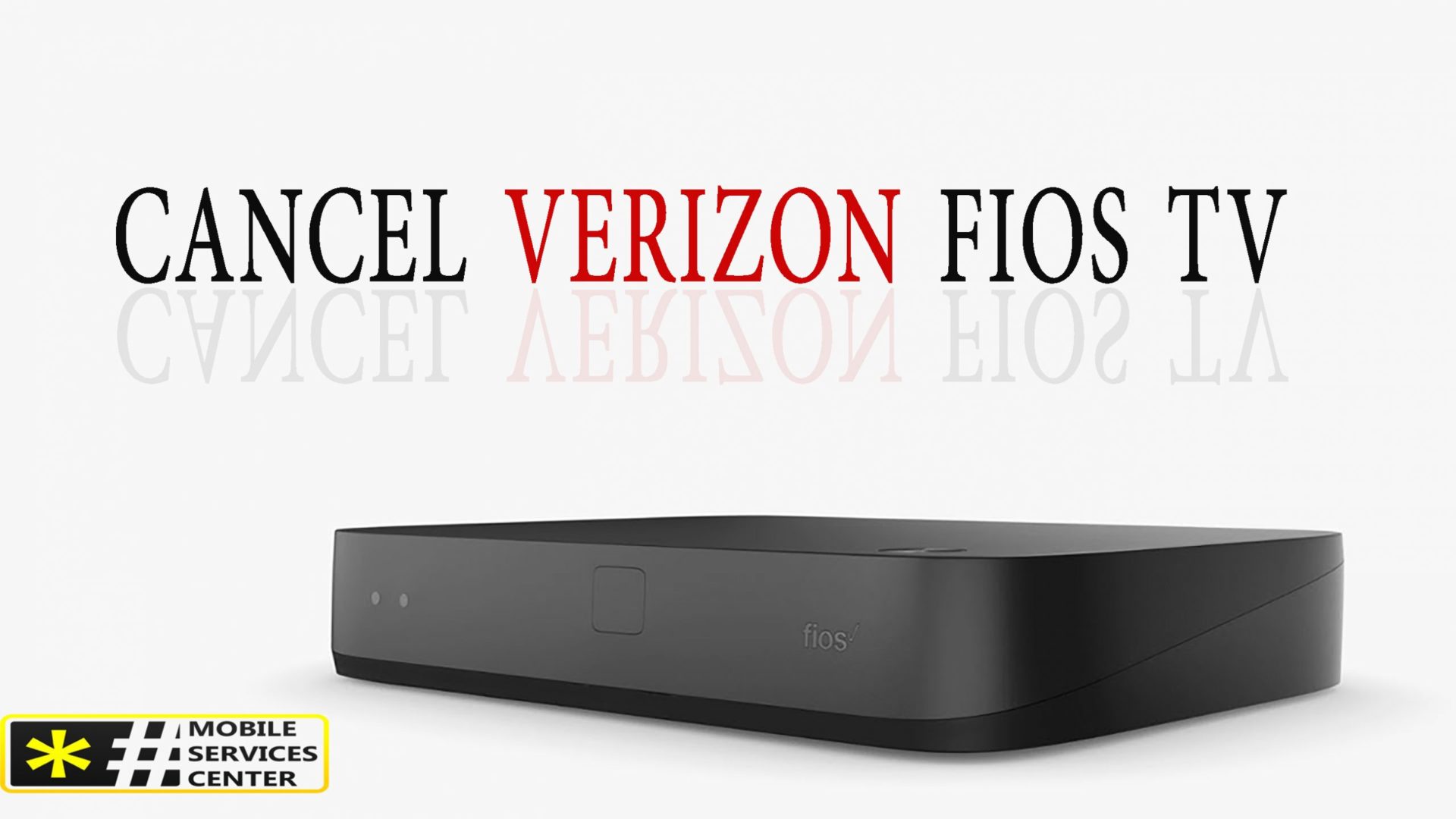 cancel Verizon Fios