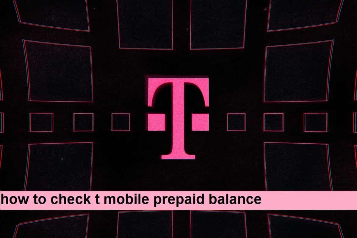how to check t mobile prepaid balance