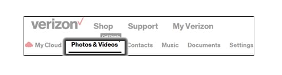 how do i manage my verizon cloud storage 1