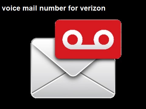 voice mail number for verizon 1