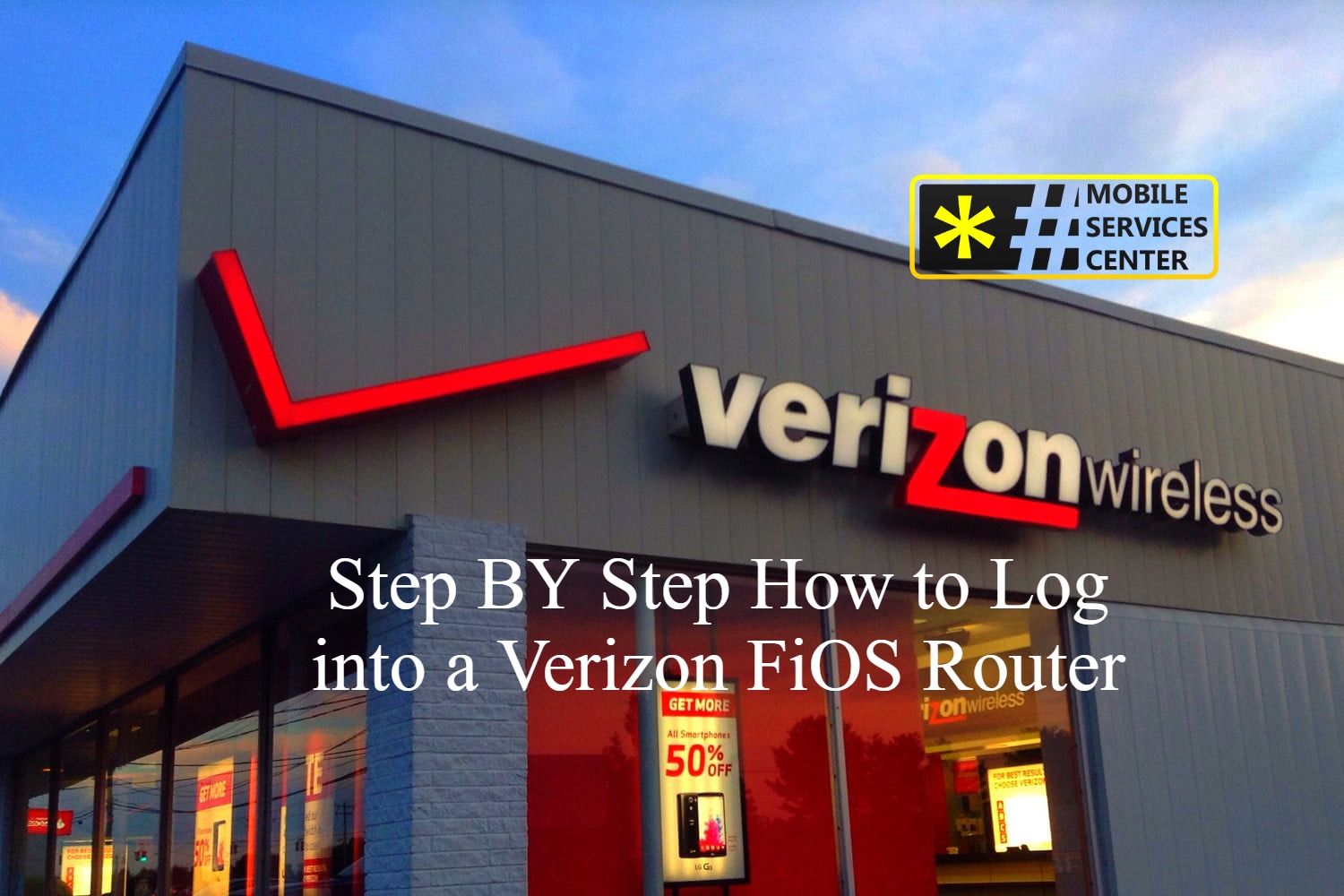 Log into a Verizon FiOS Router