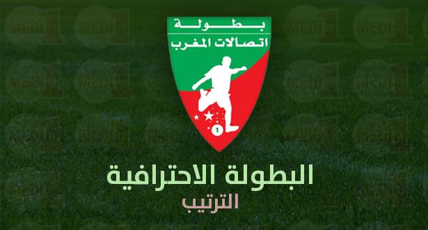 البطولة الاحترافية اتصالات المغرب