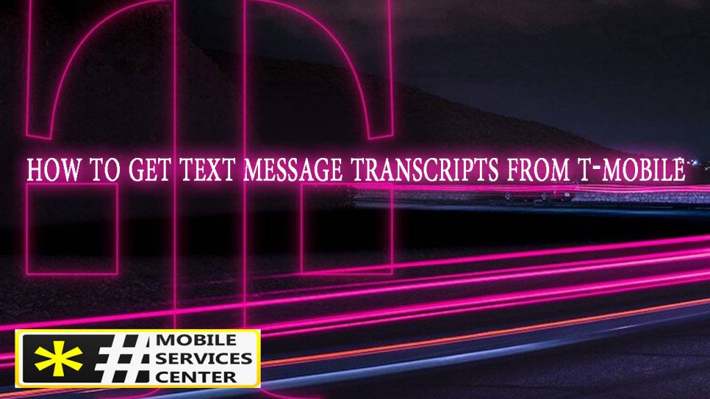 how to get text message transcripts