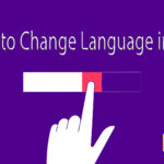 How to Change Language in STC