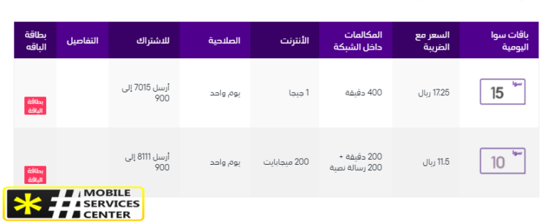 خدمة يوم سوا