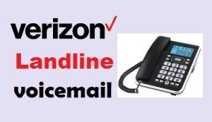 verizon voicemail from landline