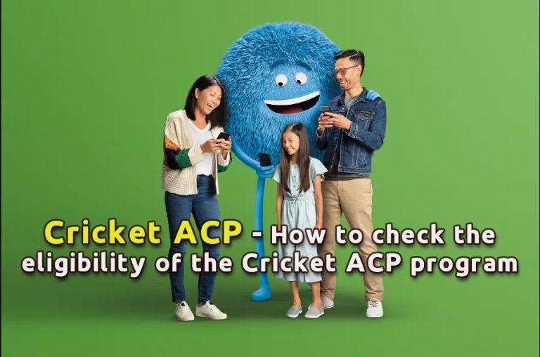 Cricket ACP 8 easy steps to check the eligibility for the Cricket