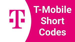 T-Mobile Short Codes