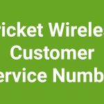cricket wireless customer service number