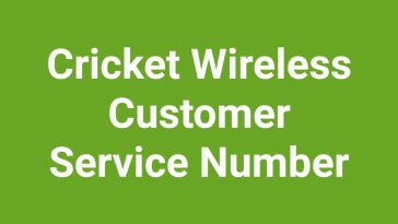 cricket wireless customer service number