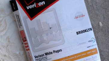 Verizon free white pages