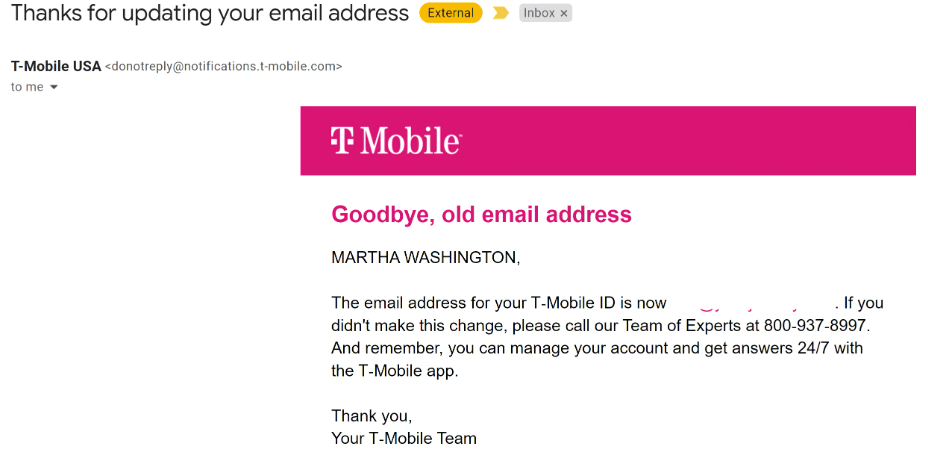 t mobile phone number email address
