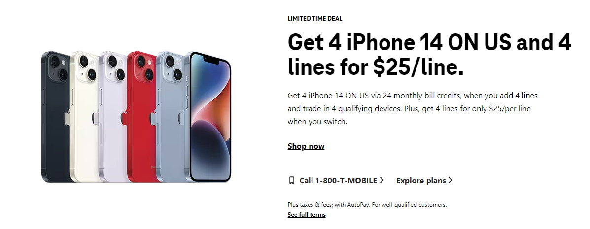 t mobile phone upgrade deals