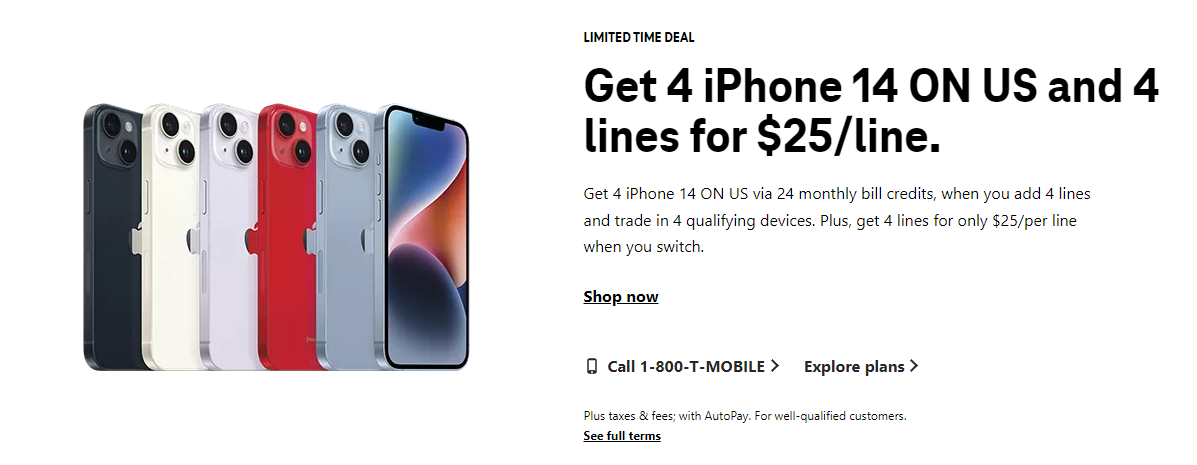 t mobile upgrade deals iphone 15