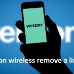 Verizon wireless remove a line