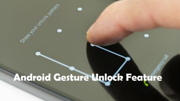 Android Gesture Unlock Feature