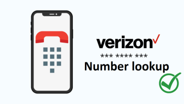 Verizon number lookup