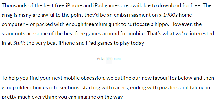 free games on iPhone - free download
