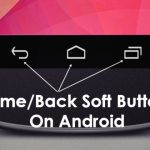 home and back soft button keys on Android without root