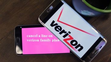 how do i remove a line from my verizon plan