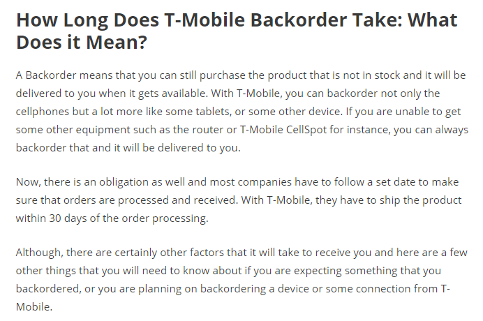 t-mobile backorder- iPhone 14 Pro Max