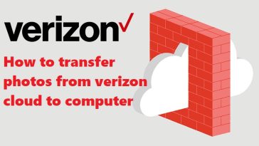 How to transfer photos from verizon cloud to computer
