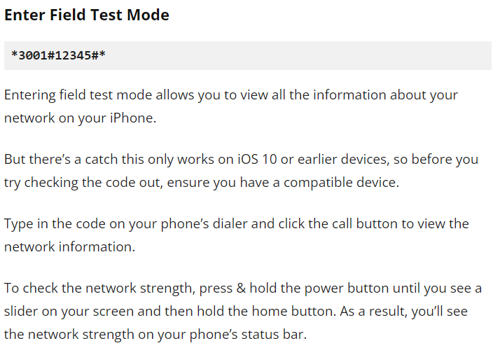 iPhone Secret Codes and Tricks