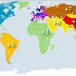 country calling codes with time zones