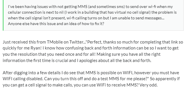 Does TMobile support MMS over Wi-Fi