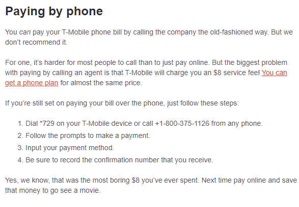 Pay tmobile bill
