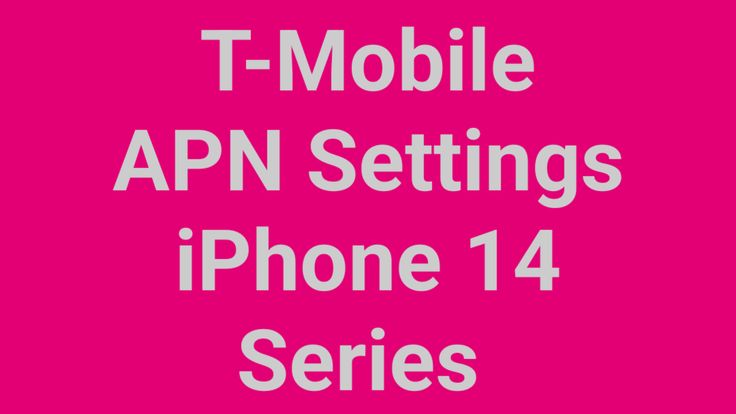  T-Mobile APN Settings on Android