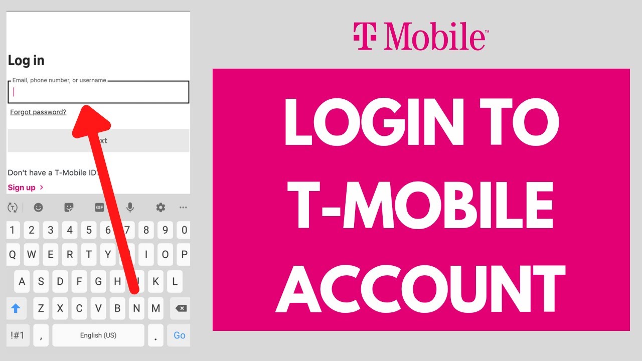 T-Mobile login sign-up