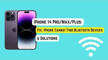 iphone 14 pro max bluetooth not working