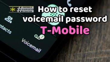 t mobile voicemail password reset