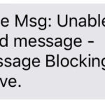 tmobile message blocking is active