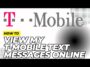 viewing text messages online tmobile