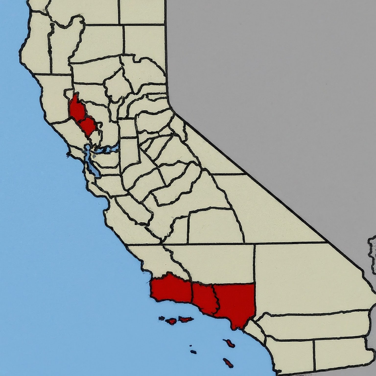 501 area code california
