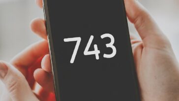 743 area code