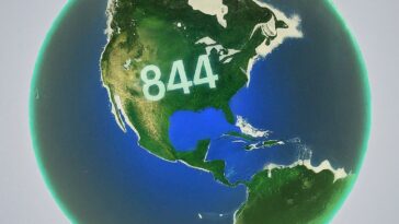 844 area code