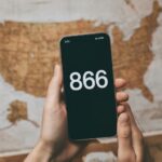 866 area code location