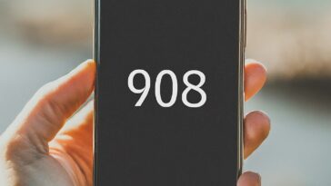 908 area code state