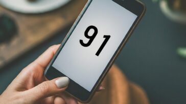 91 country code