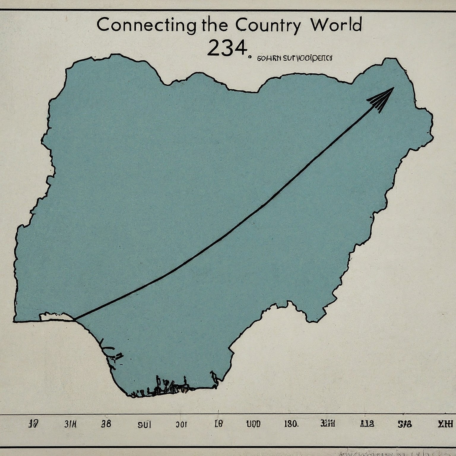 country code 234 location