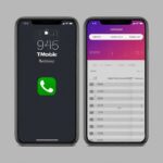 how to see call history on t-mobile app