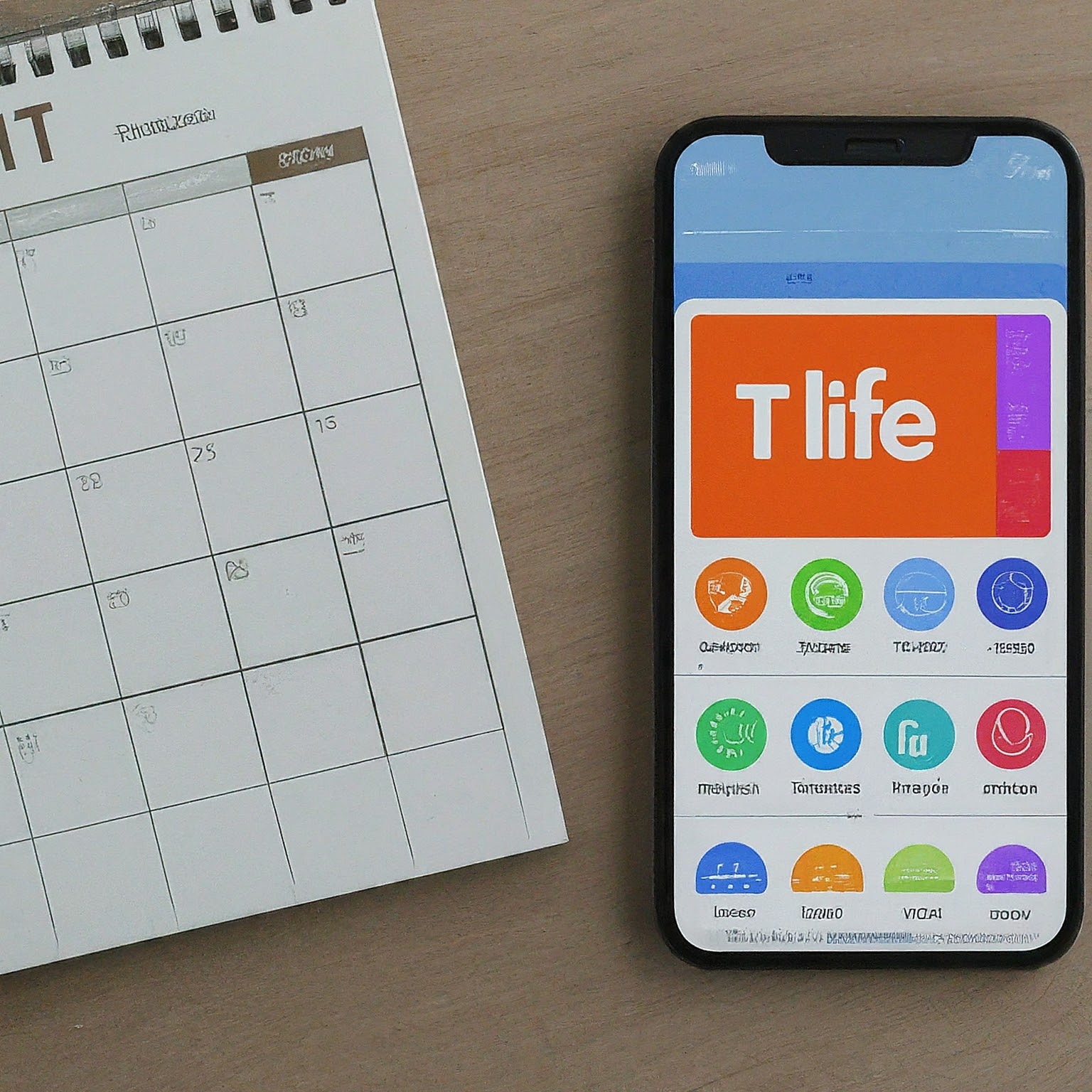 t life app