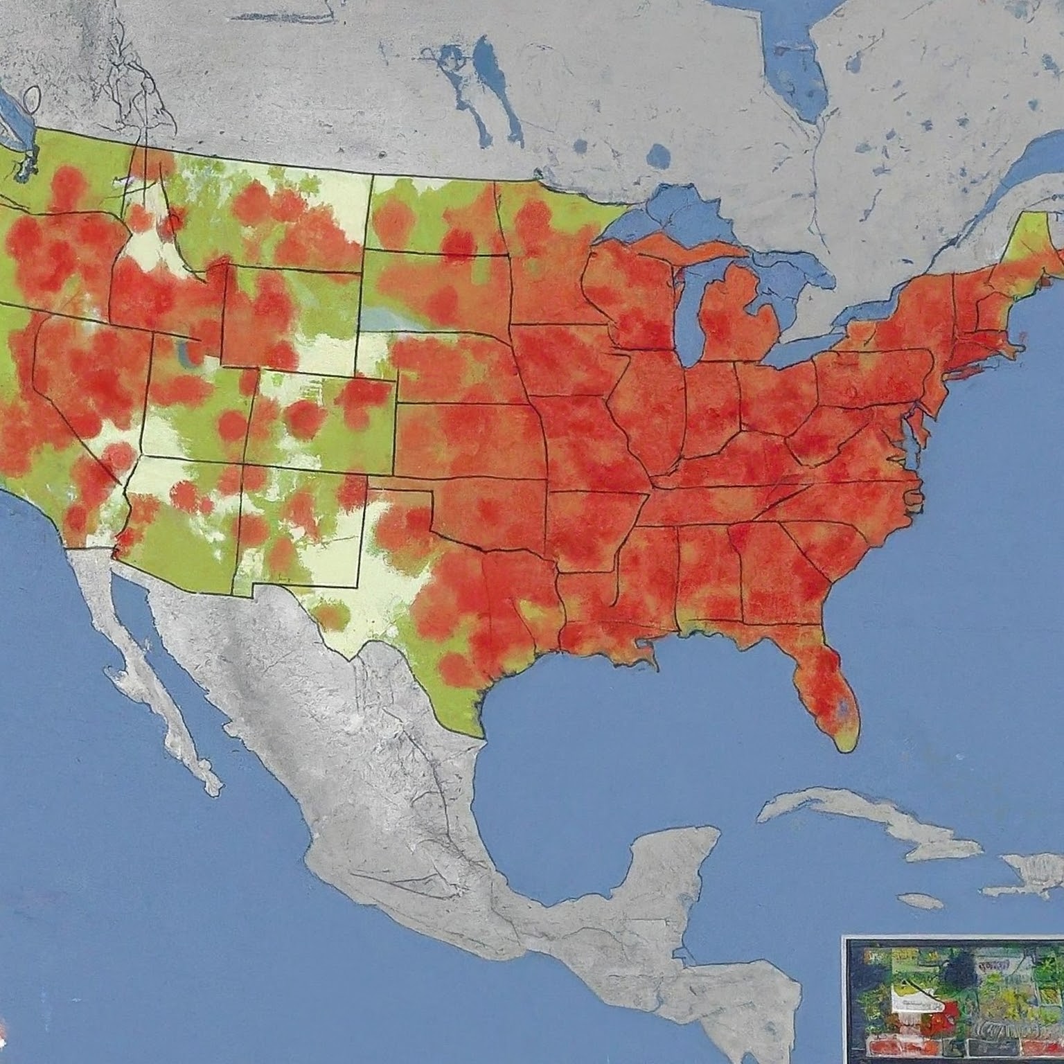 at&t outage map