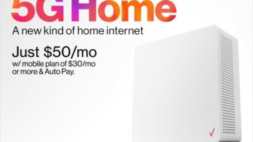 verizon 5g internet