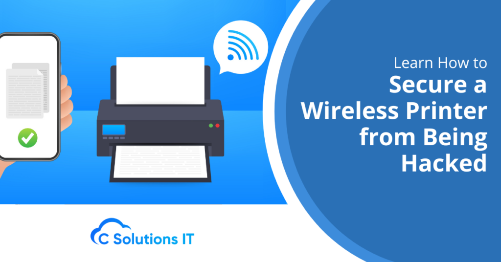 secure hp wireless printer