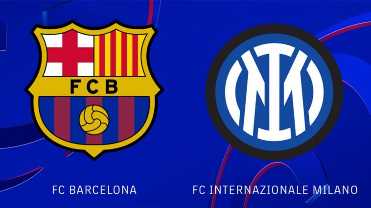 مباراة برشلونة مع انترميلان