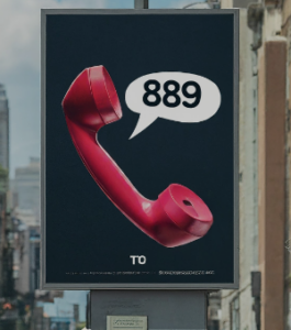 889 text message